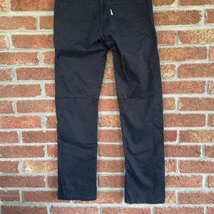 levi’s pants.  black. boys 14 reg.  white tag. 27x27.